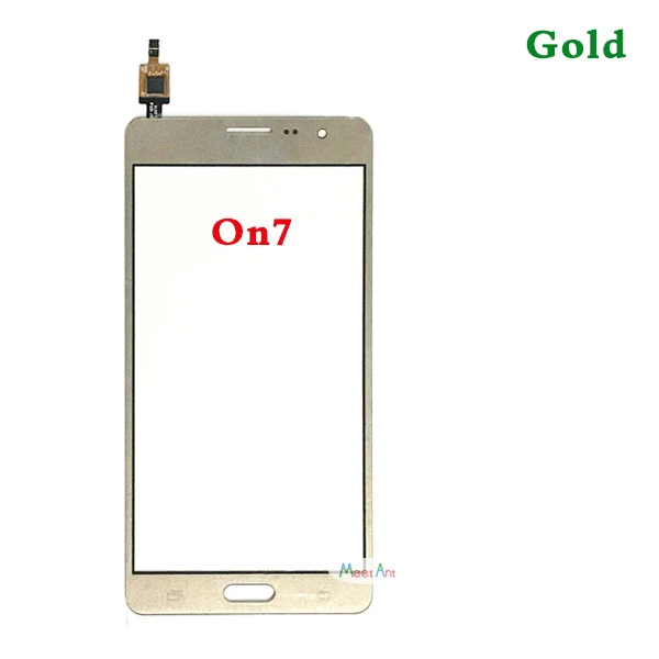 On7 Gold No Tool Для samsung Galaxy On5 G5500 G550 5," и On7 G6000 SM-G6000 5,5" сенсорный экран дигитайзер сенсор внешняя стеклянная панель объектива - Цвет: On7 Gold No Tool