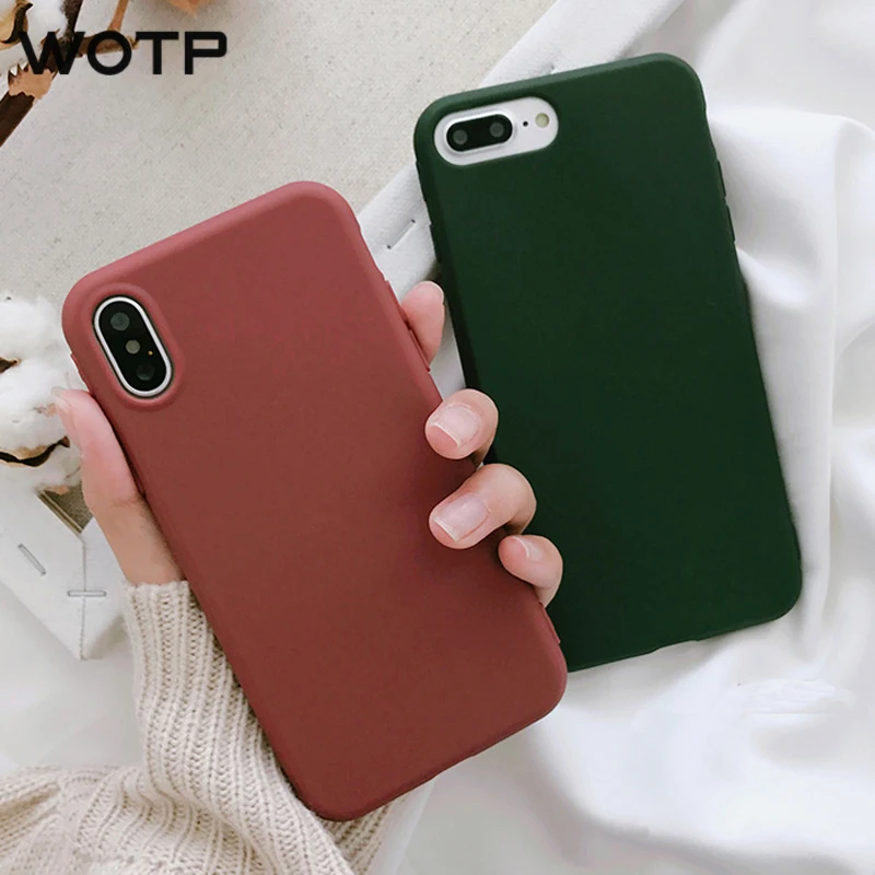 WOTP милый чехол для телефона карамельных цветов iphone X XS Max XR 6 6S 7 8 Plus в стиле ретро