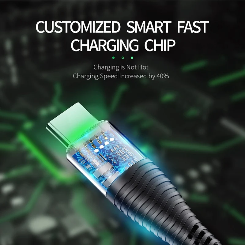 Кабель USB Type-C для Samsung Galaxy S10 S9 3A кабель быстрой зарядки и передачи данных Xiaomi Huawei |