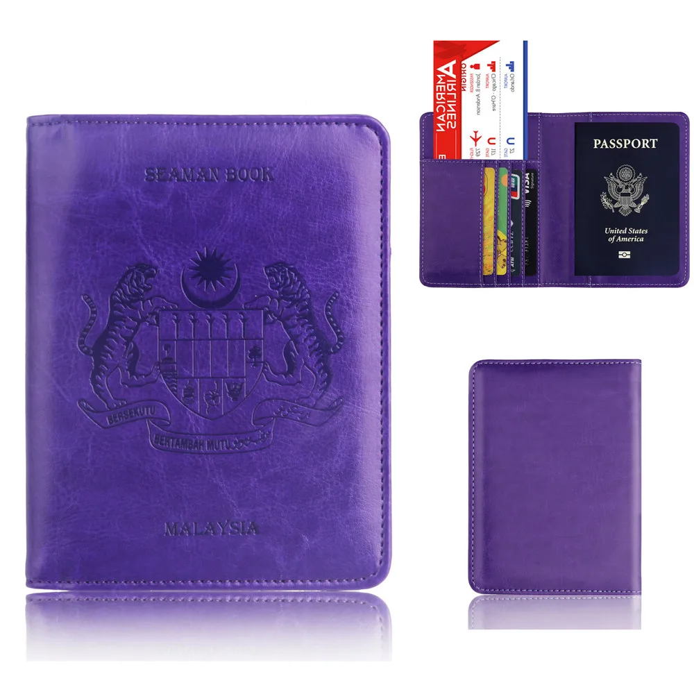 2019 rfid блокировка Обложка для паспорта сумка из ПУ кожи Модный Дорожный Чехол