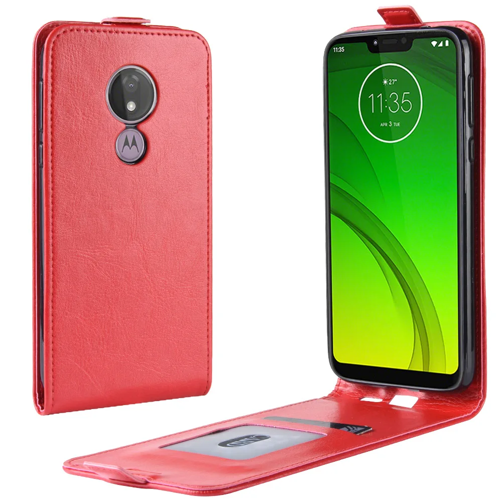 Чехол для телефона для Motorola G7 power Европейская версия США откидная Обложка на заднюю панель из искусственной кожи чехол для Moto G7 power кошелек телефон Coque Funda