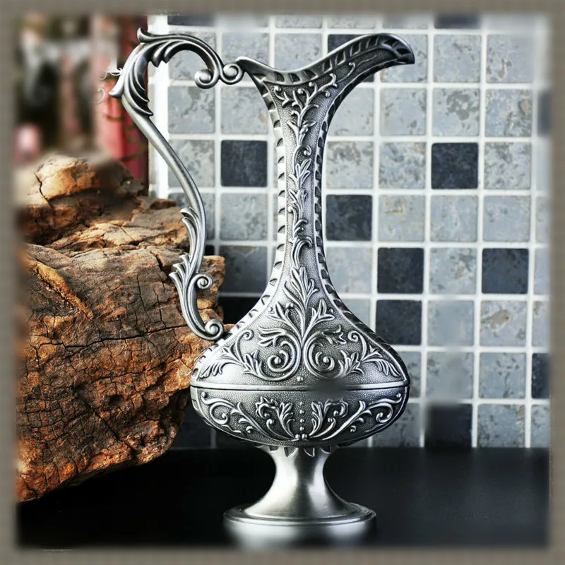 Рекомендуется классическая металлическая ваза декор для гостиной украшения