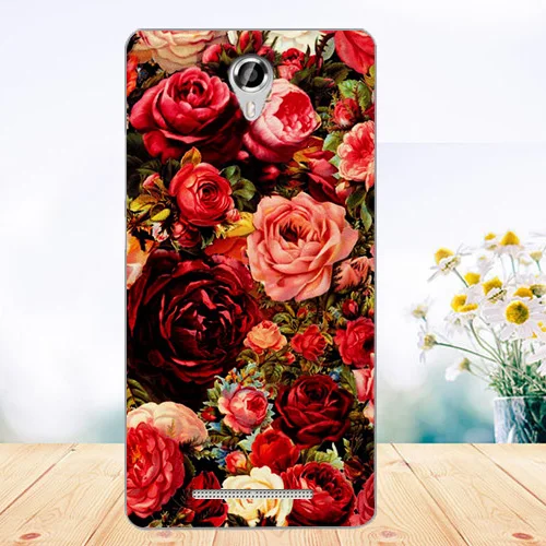Мягкие чехлы из ТПУ Для Micromax Q354 мягкая задняя крышка с рисунком волка тигра кота 5