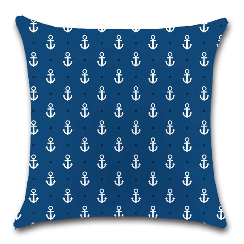 Чехол с геометрическим якорем для детской комнаты декоративное сиденье дома