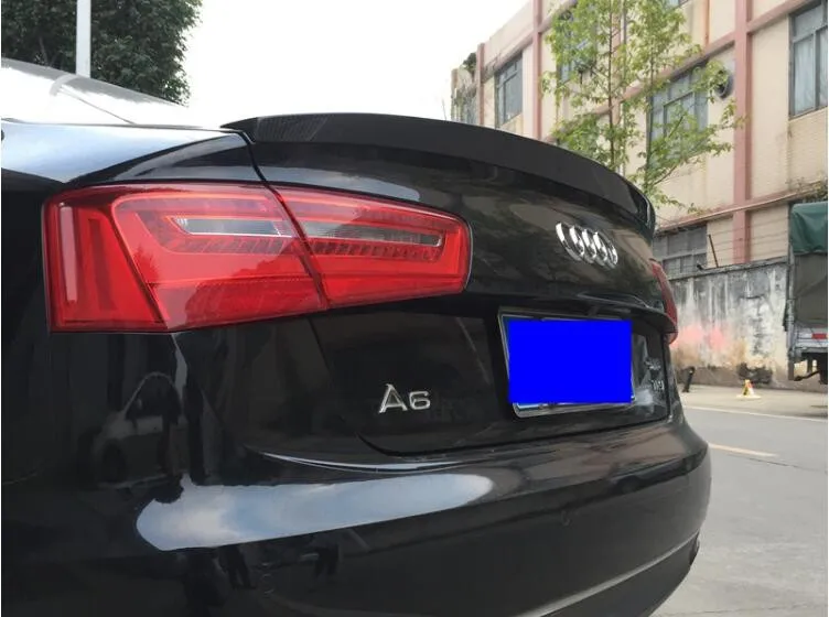 Автомобильный спойлер для заднего крыла из углеродного волокна AUDI Audi A6 A6L S6 C7 2012