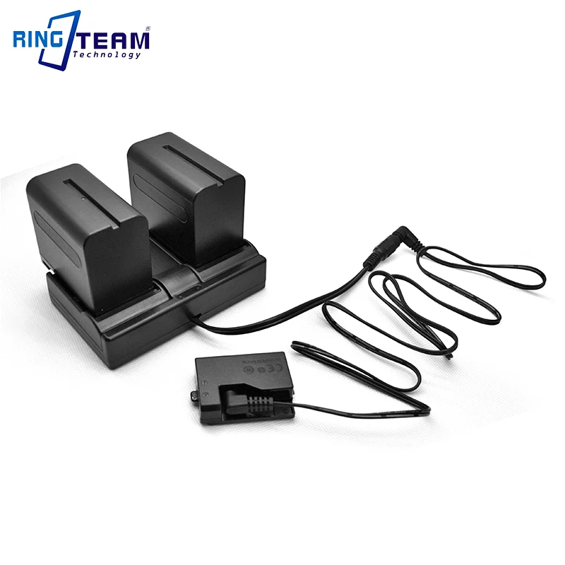 Двойное зарядное устройство адаптер питания для Фотоаппарата Canon T3 T5 T6 1100D 1200D 1300D
