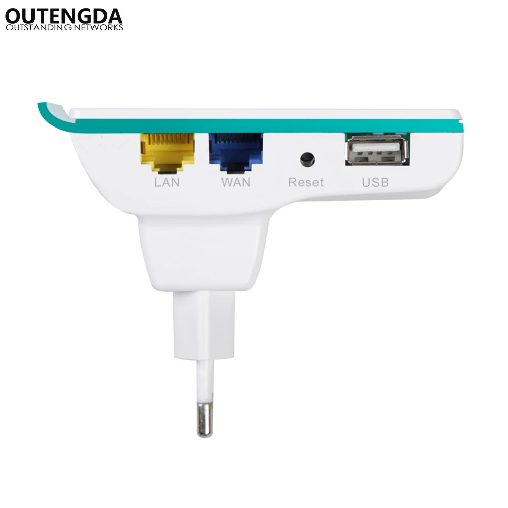 Wireless-N Router WiFi Repeater 2.4Ghz Network AP Access Point Wifi Signal Amplifier Range Extender Multi-mode with USB charging |