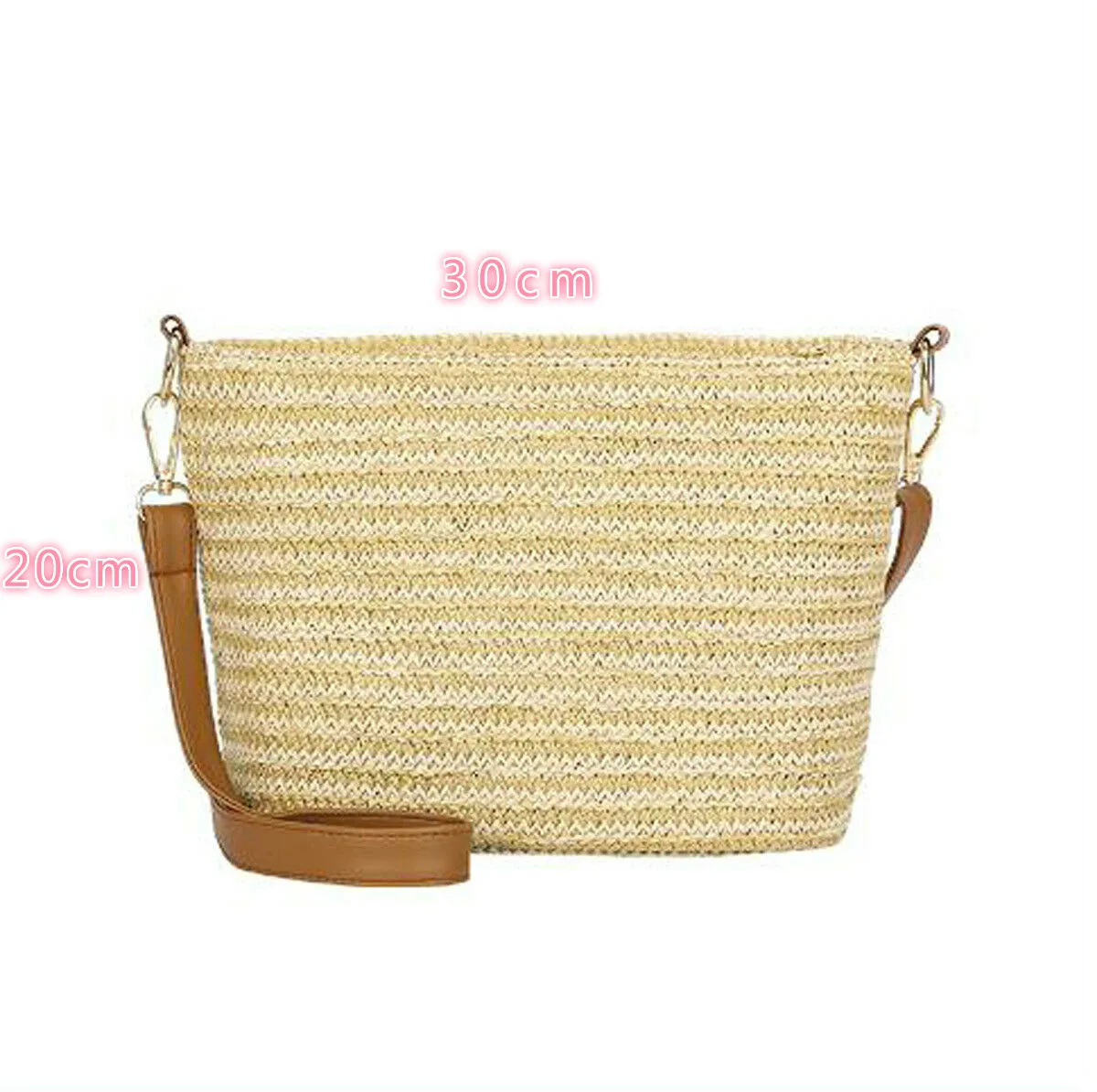 Повседневная женская соломенная сумка модная летняя пляжная богемная ручная