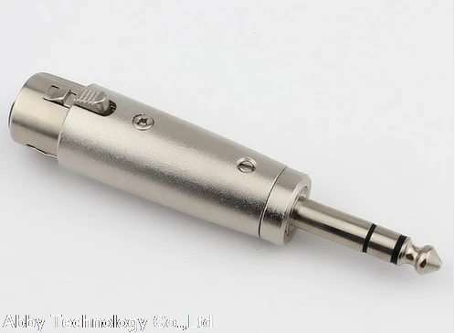 Бесплатная доставка 10 шт. 3Pin XLR мама до 1/4 &quot6 35 мм 3-полюсный стерео моно джек