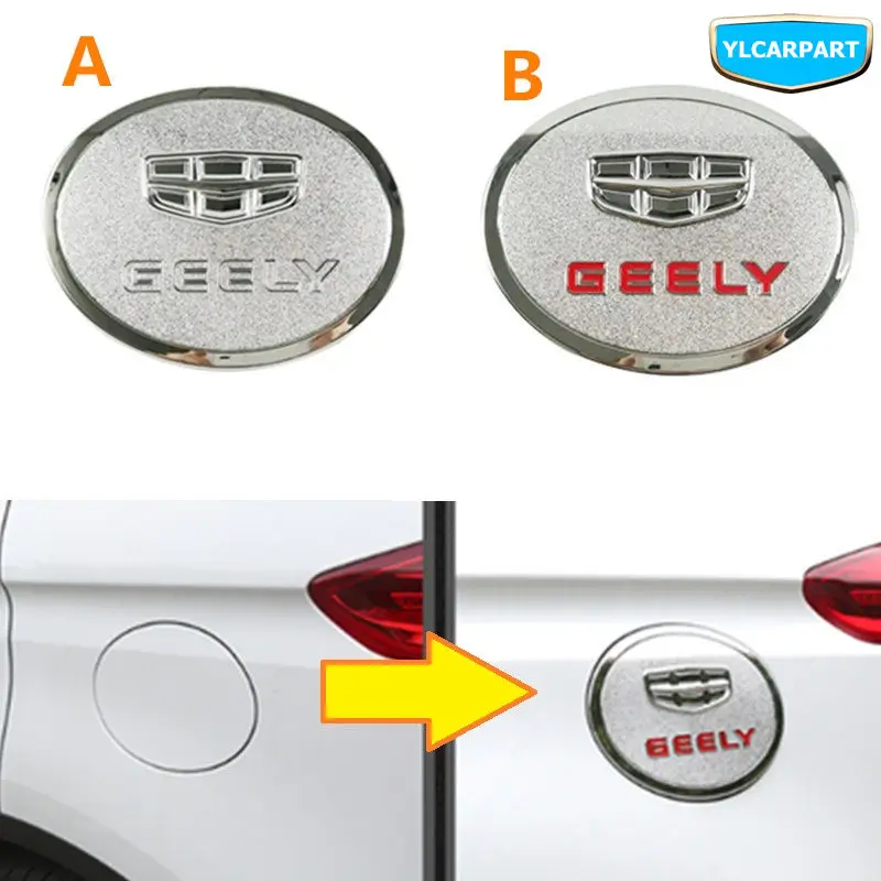 Для Geely Atlas, Boyue, NL3, SUV, Proton X70, Emgrand X7 Sports, наклейка на дверь автомобильного бака