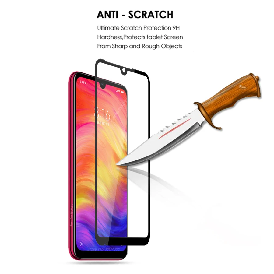 Suntaiho 9 H закаленное стекло для Xiaomi redmi Note 7 полное покрытие защитная пленка для redmi Note5 5Por для redmi 4X