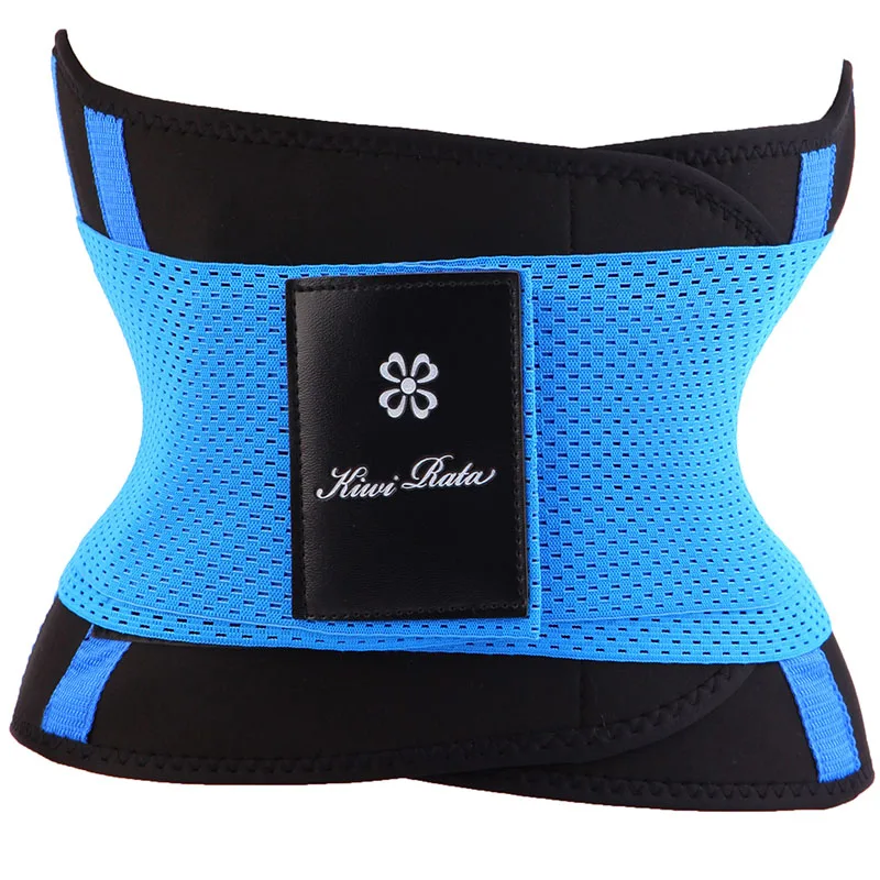 Blue Женский Мужской Пояс для фитнеса Xtreme power Thermo Sweat Body Shaper, пояс для тренировок, триммер, корсет, обёрточная бумага, моделирующее белье для тренировок, для похудения - Цвет: Blue