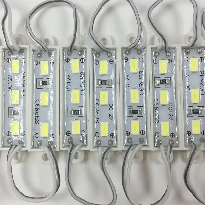 Новое поступление SMD 5730 3 светодиодный модуль 12 В постоянного тока