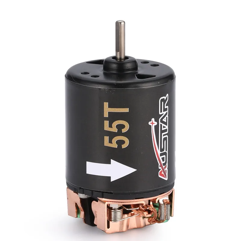 540 55T AUSTAR 540 21 T/27 T/35 T/45 T/55 T матовый мотор для 1/10 на дороге Дрифт-тур RC пульт дистанционного управления автозапчасти аксессуары - Цвет: 540 55T