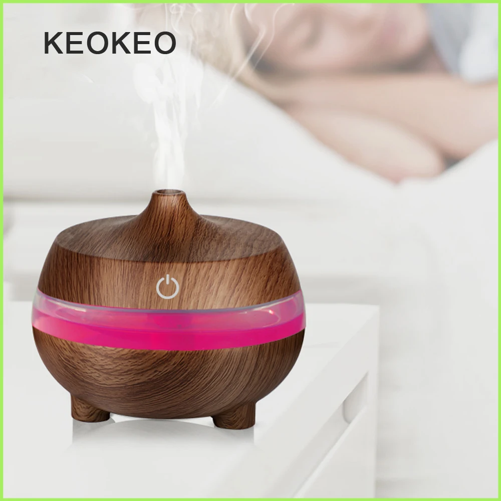 KEOKEO 300 мл увлажнитель воздуха USB Арома эфирный масляный диффузор ароматерапия