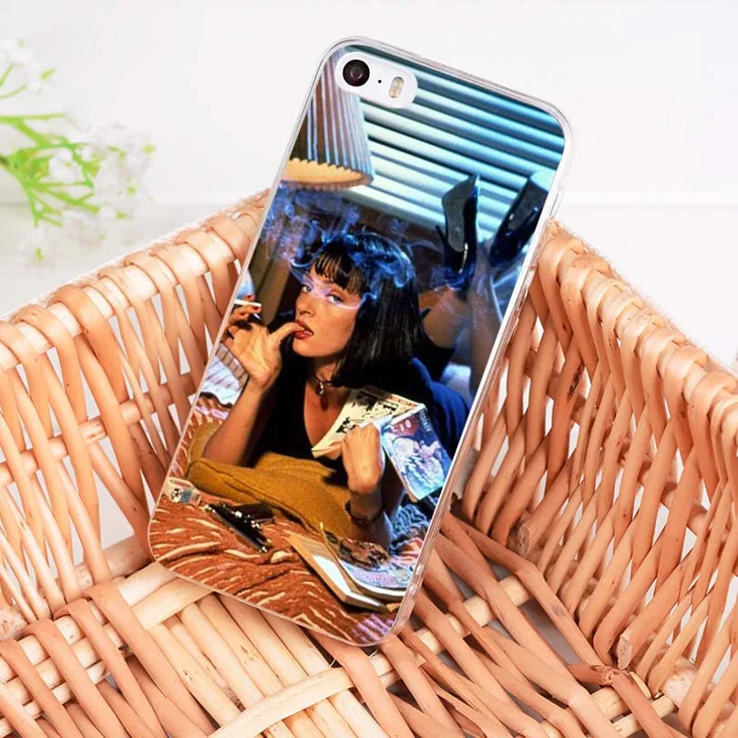6 Чехол для телефона MaiYaCa из ТПУ с красочным рисунком для поделок, для iPhone 8, 7, 6, 6S Plus, X, 5, 5S, SE, 5C, 4 4S, чехол для мобильного телефона s - Цвет: 6