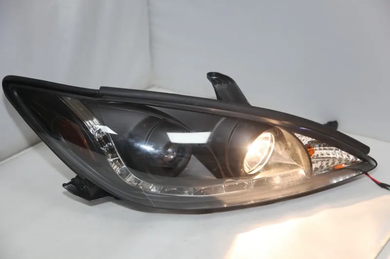 Автомобильный Стайлинг 2007 2008 2009 год для Toyota Camry светодиодный головной светильник s R8 стильный головной фонарь с дневным ходовым светильник