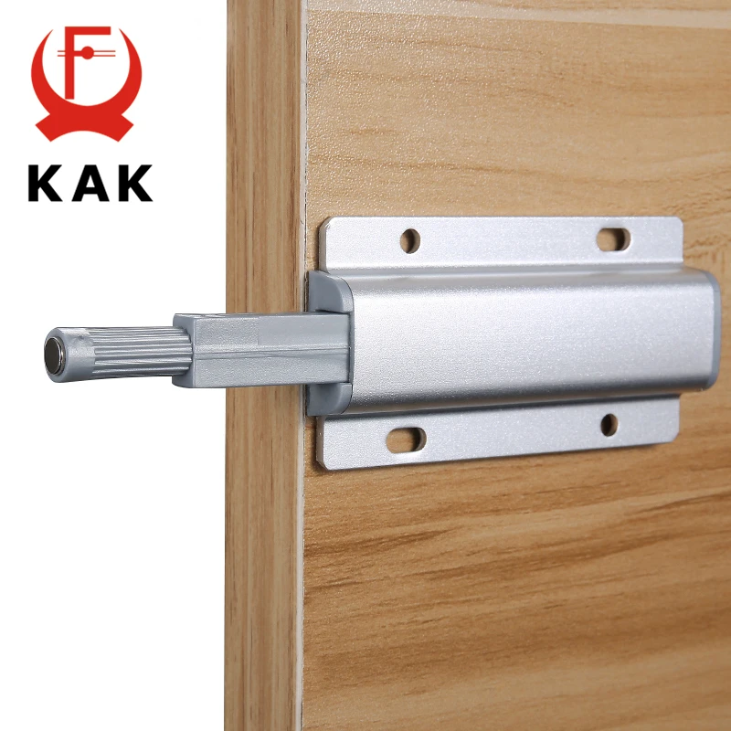 kak 5pcslot aluminum alloy push to open cabinet catches door stops magnetic touch stop kitchen invisible cabinet pulls hardware free global shipping