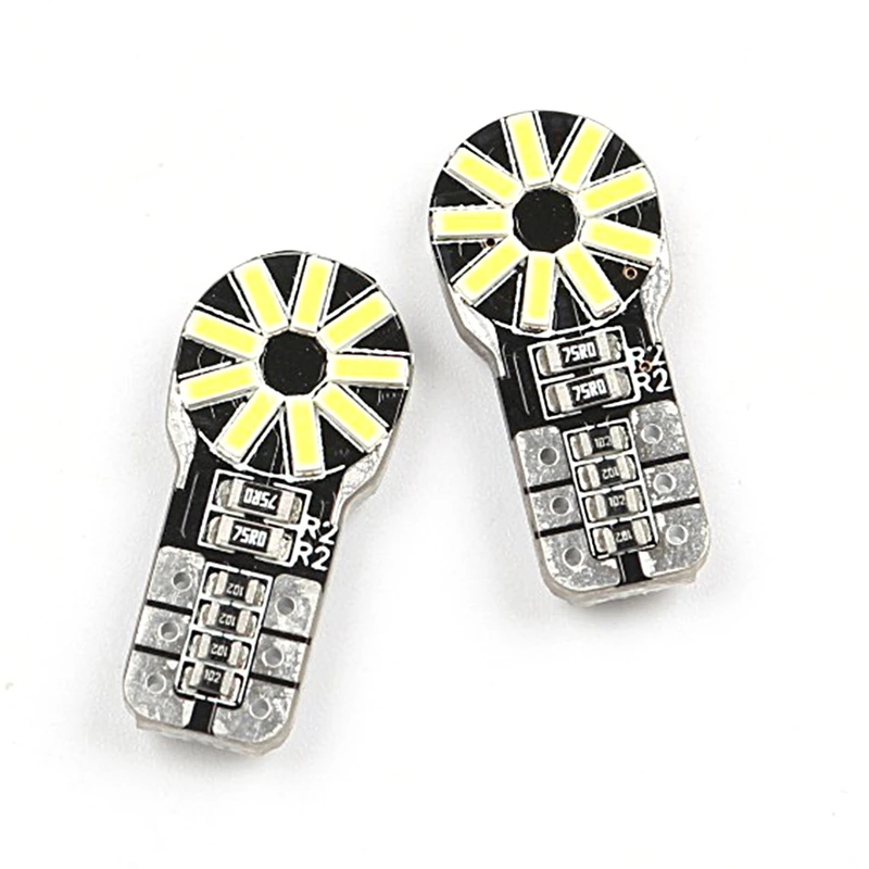 KEYECU 4 шт. супер яркий белый T10 194 168 W5W 3014 18SMD Canbus без ошибок светодиодные лампы|lamp