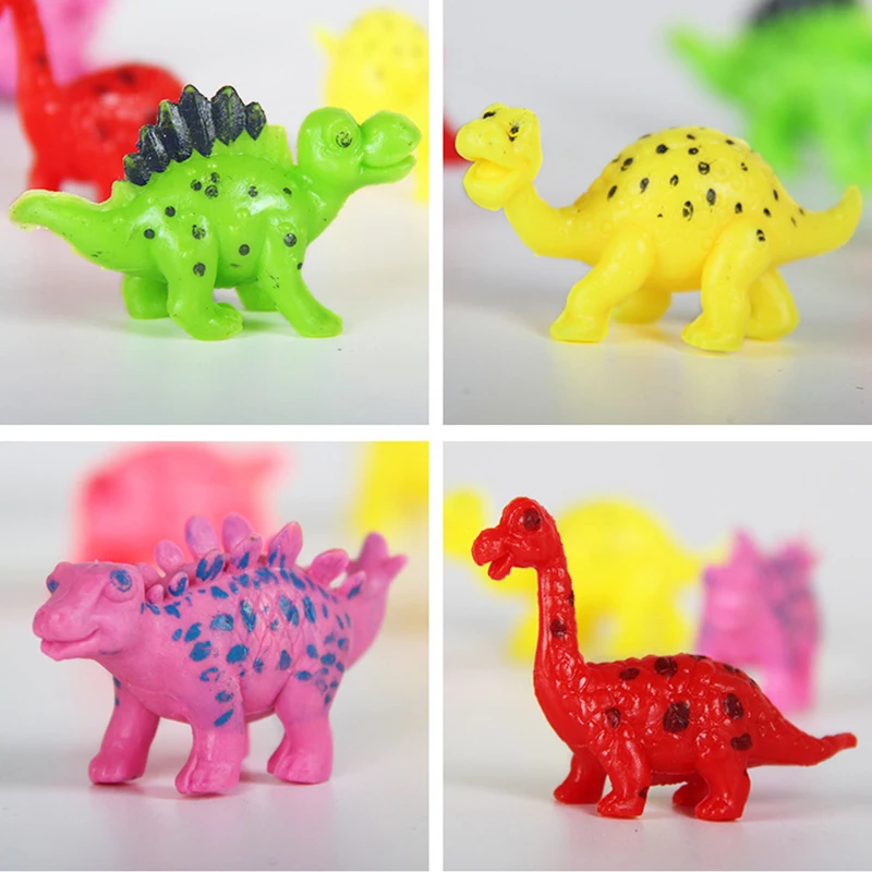 10 шт./компл. Лидер продаж милые развивающие фигурки Животные динозавров забавные