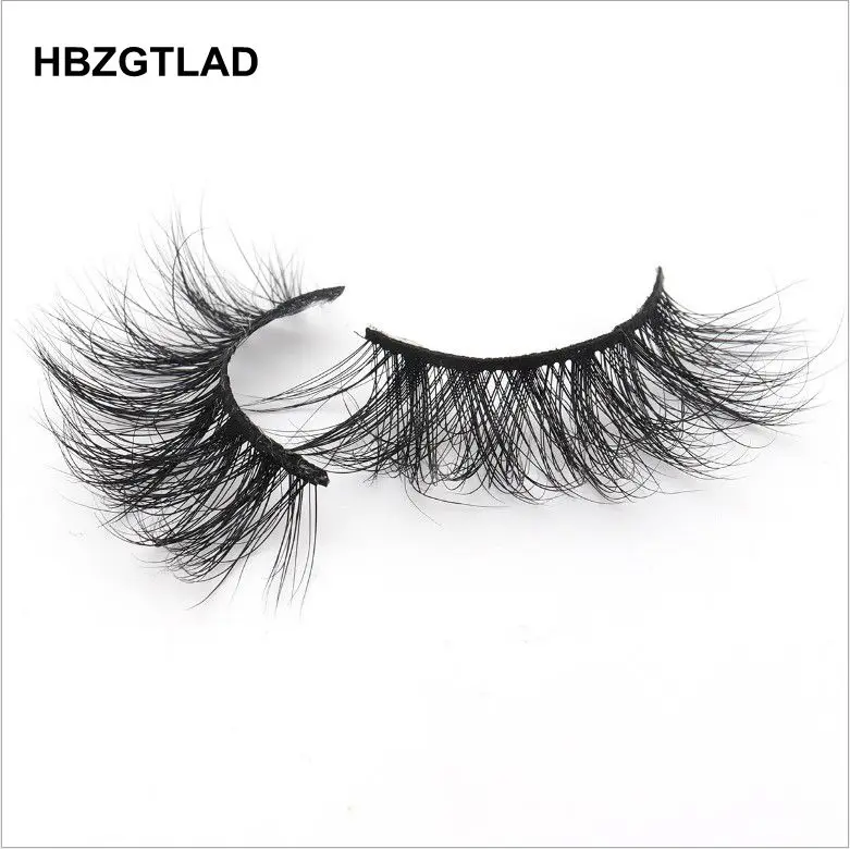 HBZGTLAD норковые ресницы Экстра Длина 22-25 мм ресницы 3D ресницы большие драматические Объемные Накладные ресницы "крест-накрест" Накладные ресницы L95
