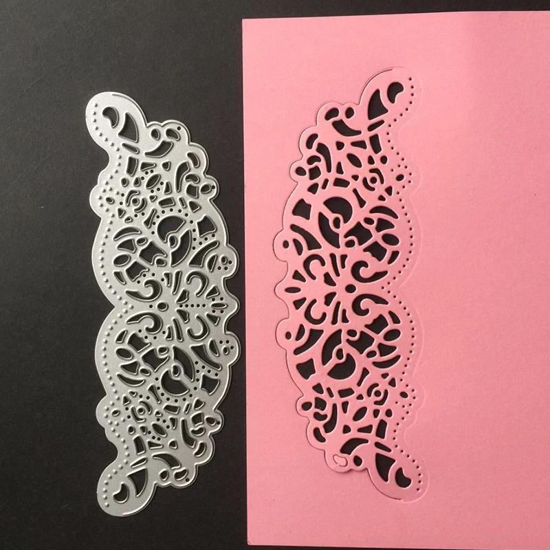 1 шт. режущие штампы для изготовления скрапбуков поздравительная открытка край