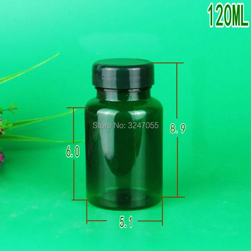 120 мл зеленая/синяя/коричневая пластиковая портативная аптечка посылка 120cc