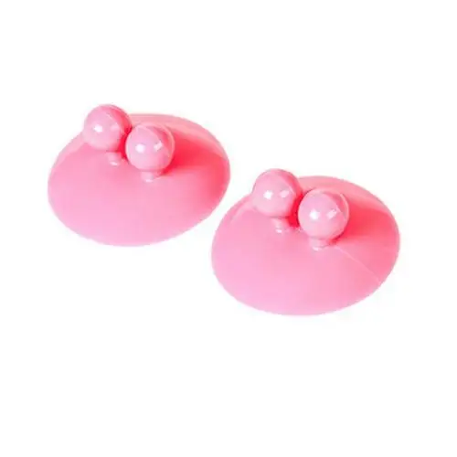 pink 2pc 2 шт. многофункциональный вакуумный крепкий присоска кухня ванная комната настенный крючок вешалка держатель без сверла требуется присоска для дома ванная комната инструменты - Цвет: pink 2pc