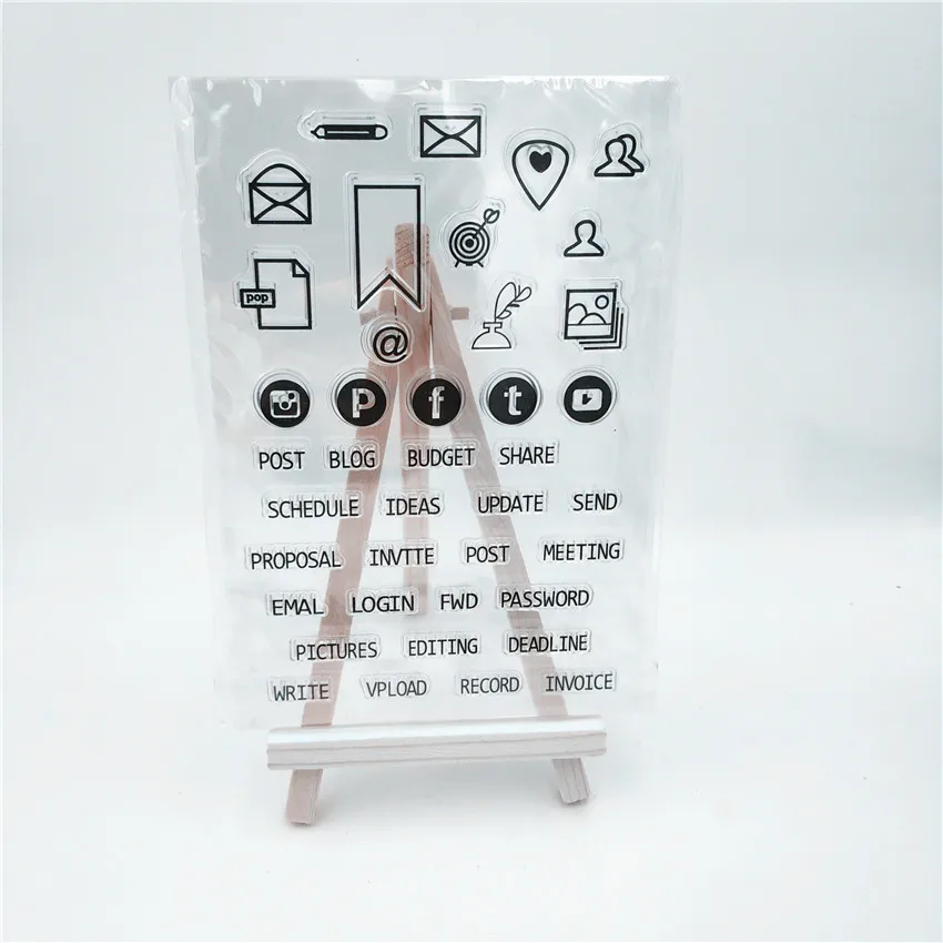 Горячая Распродажа mail прозрачные штампы/силиконовые уплотнения роликовый Штамп