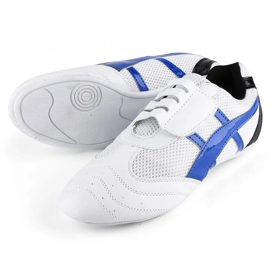 Ботинки для тхэквондо Мужские дышащие мягкие кроссовки боевых искусств женская