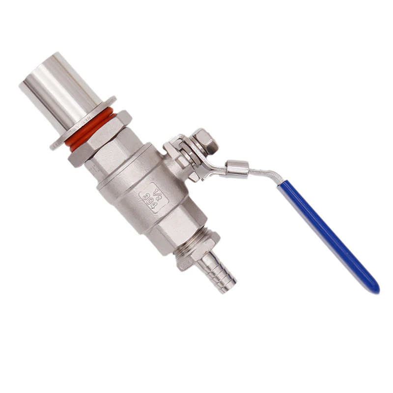 Набор клапанов из нержавеющей стали w/barb 1/2 &quotNPT 1/2&quot Barb опт и розница|kettle valve kit|kettle valvekit kits |