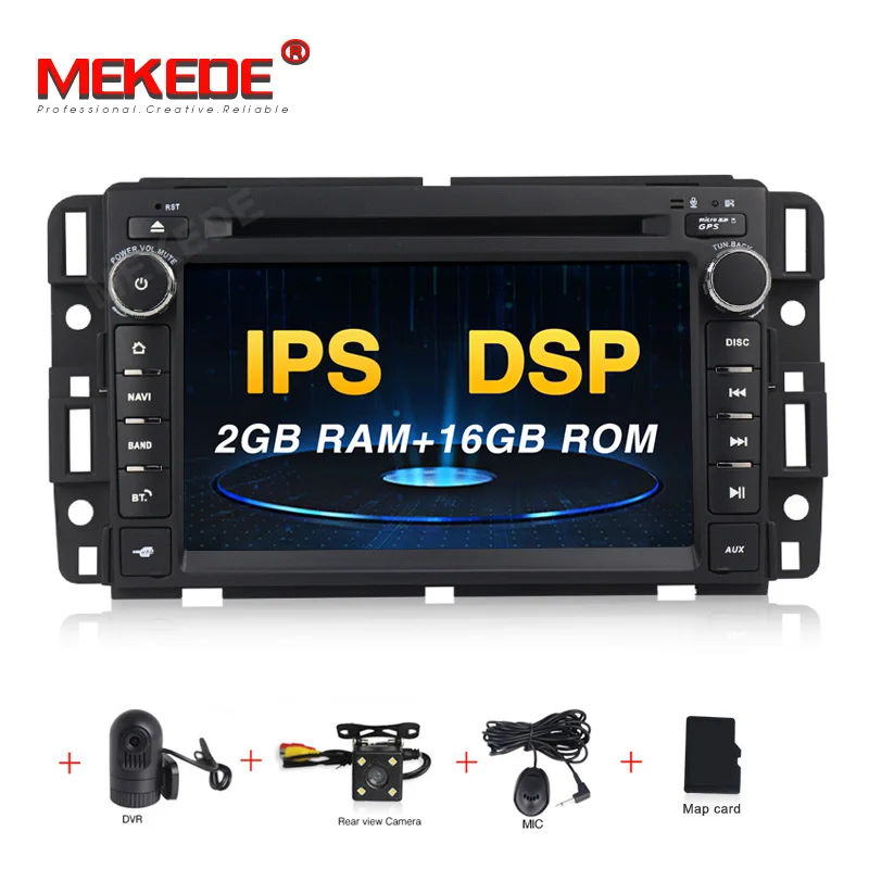 add camera DVR Mekede Android9.0 встроенный DSP ips автомобильный DvD gps мультимедийный плеер для Chevrolet/Silverado/Tahoe/Monte GMC Yukon/Denali/Acadia - Цвет: add camera DVR