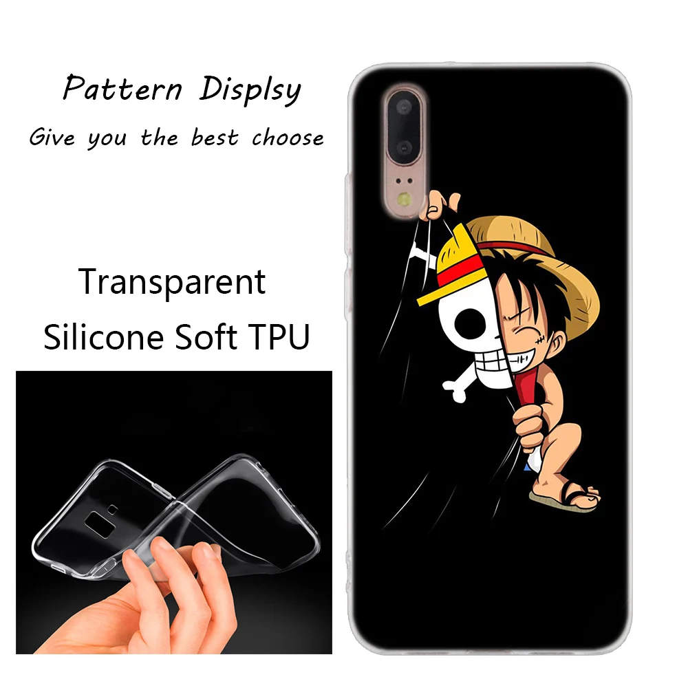 005 Популярный силиконовый чехол с обезьянкой D Luffy для huawei P30 P20 P10 P9 P8 Lite P30 P20 Pro Mini P Smart Plus - Цвет: 005