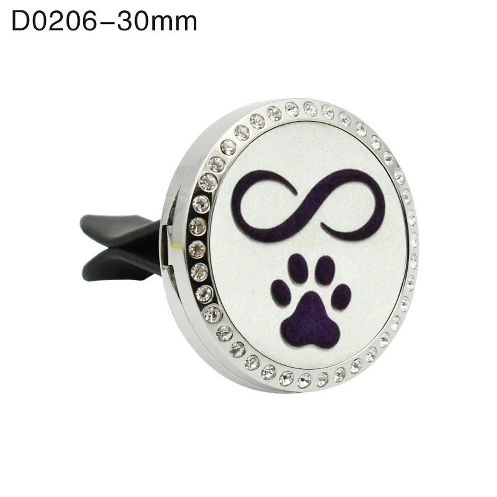Vehicle Stainless metal air outlet freshener vent essential oil perfume clip gift with Supplemental pad | Автомобили и мотоциклы