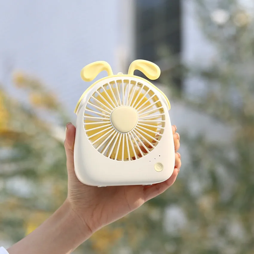 ASKMEER Mini USB Fan Portable Handheld Rechargeable Desktop Summer Cooling Home/Office Cooler | Компьютеры и офис