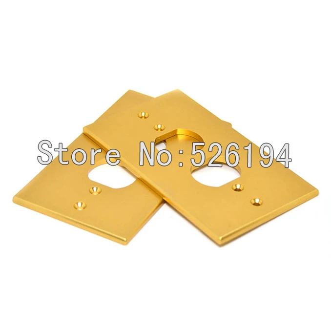 Бесплатная доставка чистый сплав настенная мощность Аудио AV класс розетка 2