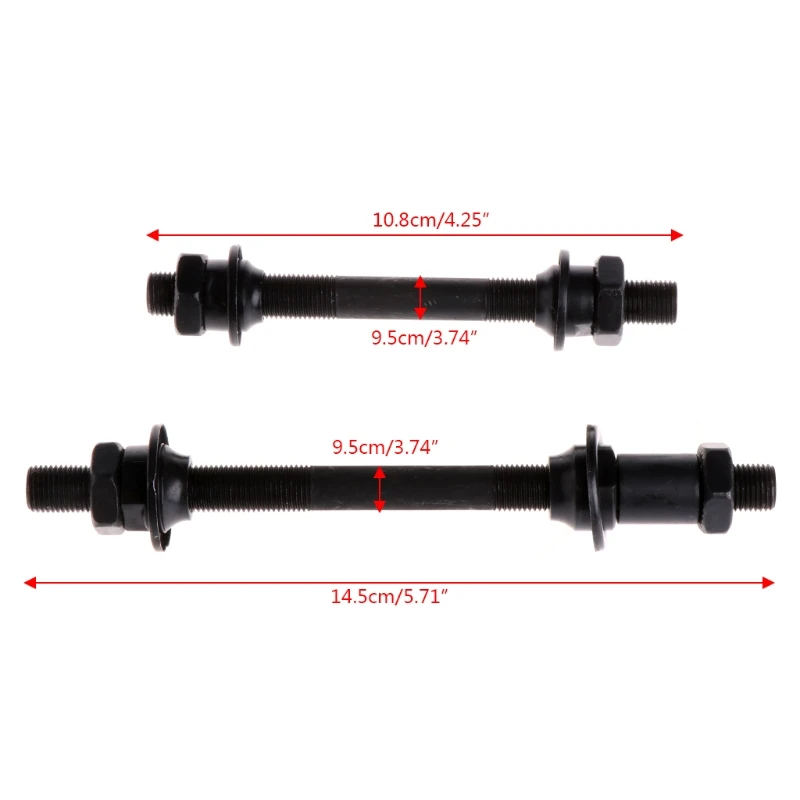 

Mountain Bike Bicycle Quick Release Front Back Axles Hollow Hub Shaft Lever New