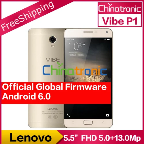 Оригинальные Lenovo Vibe P1 C58 4G мобильный телефон fdd LTE Snapdragon Восьмиядерный Dual SIM 5 &quotFHD 3G