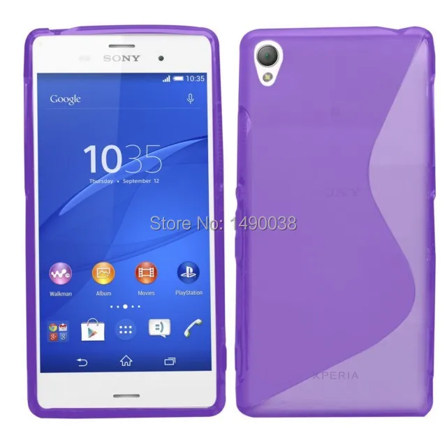 Горячая s линия гибкий мягкий гелевый ТПУ силиконовый тонкий чехол для Sony Xperia Z3