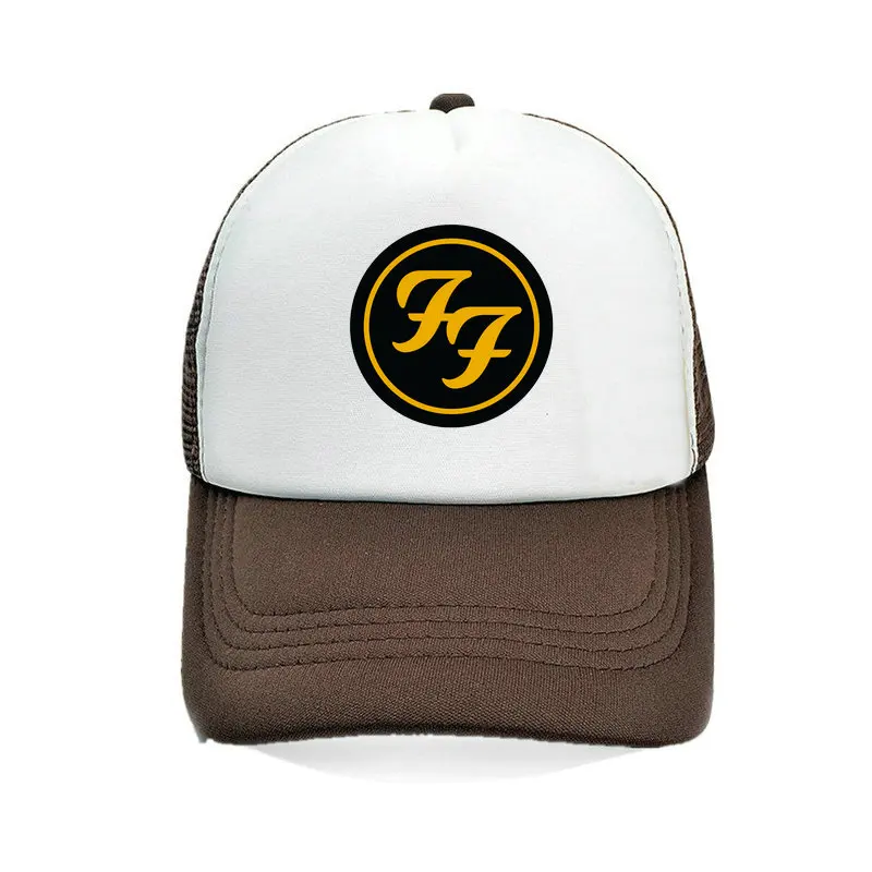 Американская рок-группа FF Мужская Bucket Hat Foo Fighters брендовая Кепка Roswll Figure сетчатая