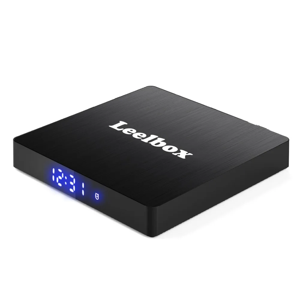 Leelbox Q4 Max Android 9 0 tv Box 4 ГБ ОЗУ 64 Гб ПЗУ RK3328 четырехъядерный встроенный BT 1 с