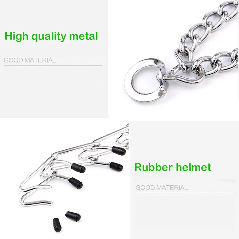 XPangle ошейник для собак из нержавеющей стали тренировочный рычаг регулируемый