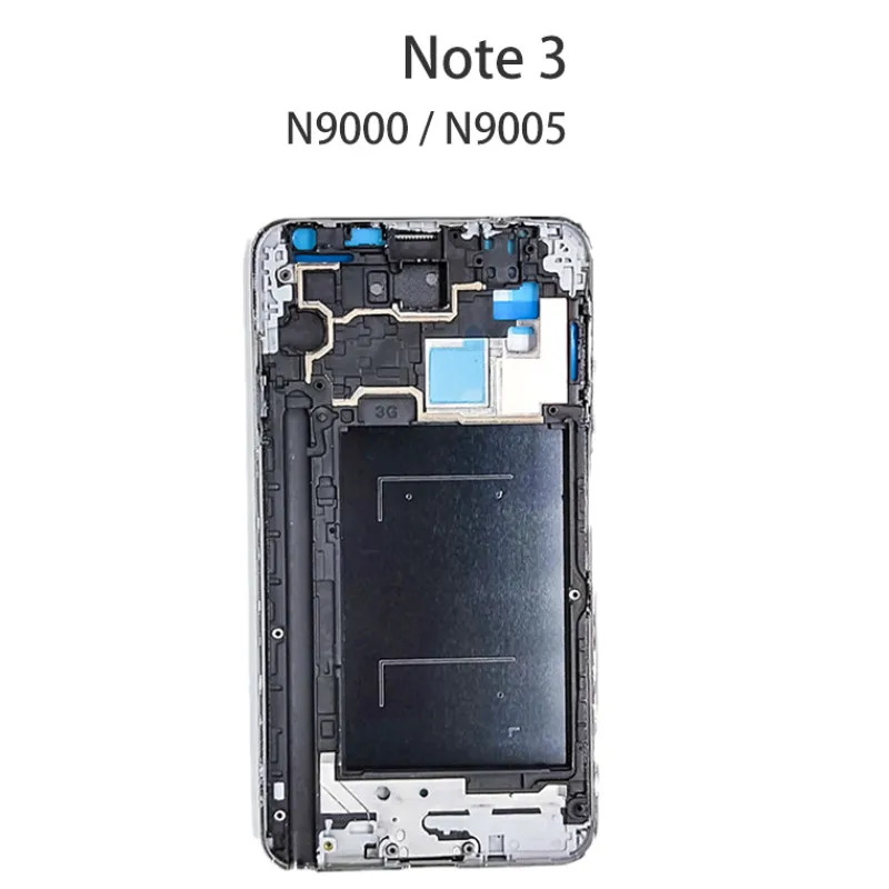 Для Samsung Galaxy note3 / N900 Note 3 N9005 средняя рамка Корпус пластина ободок Крышка корпуса