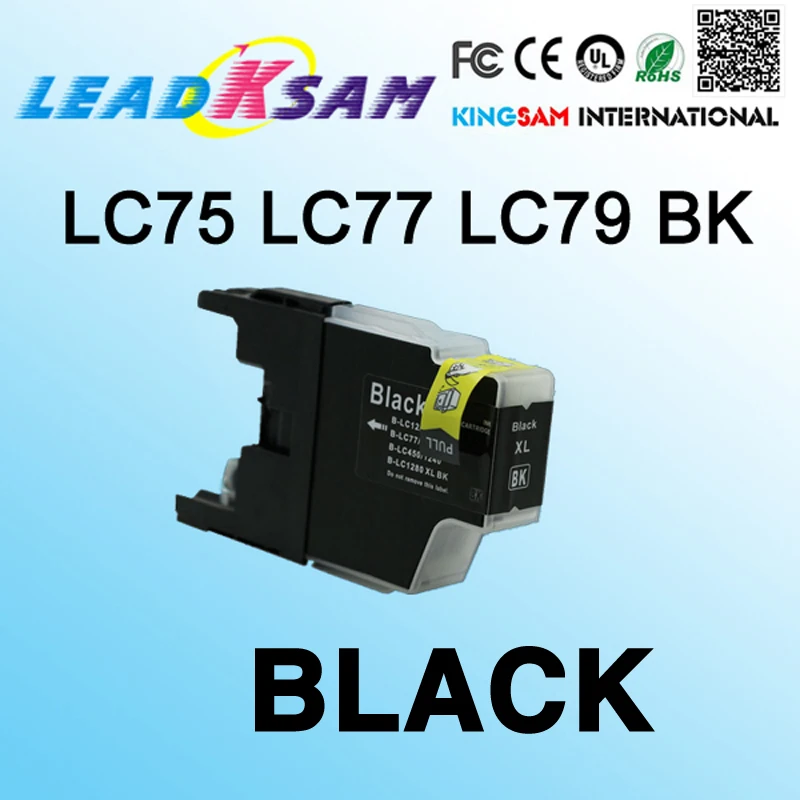 Чернильный картридж для принтера совместимый с LC71 LC75 MFC-J430W MFC-J825DW MFC-J835DW
