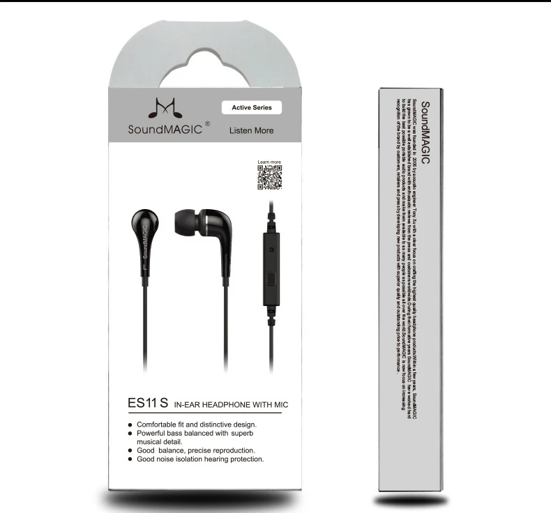 Наушники вкладыши Soundmagic es11s проводные наушники с сильным голосовым управлением