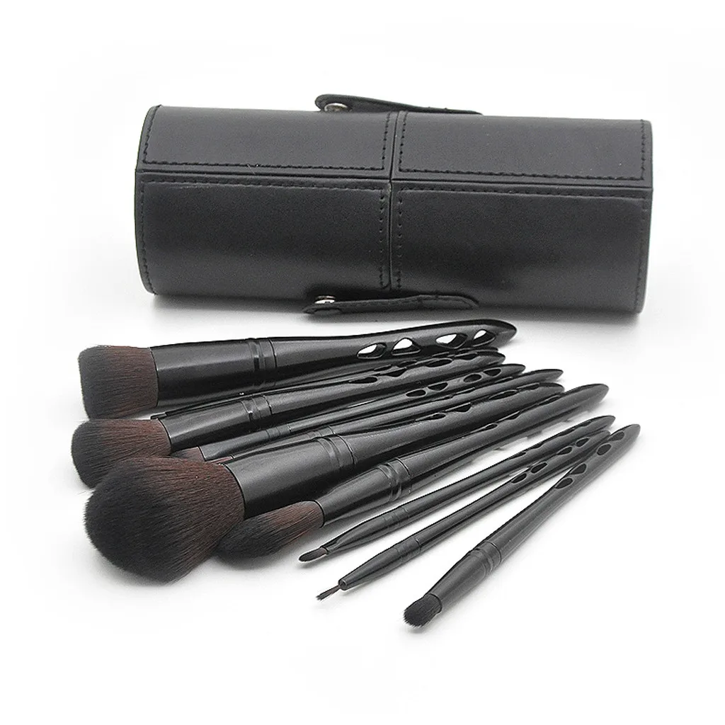 10Pcs Makeup Brush Set Cosmetic Tool Powder Cheek Eyeshadow Eyeliner Brow Make-up-Pinsel maquiagem profissional completa kit #04 | Красота и