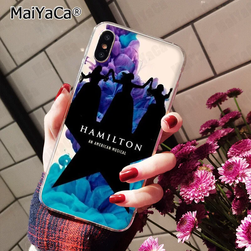 6 MaiYaCa гамилтон музыкальная лирика DIY окрашенный красивый телефон для iphone 11 pro 8 7 66S Plus X 10 5S SE XR XS MAX чехол - Цвет: 6