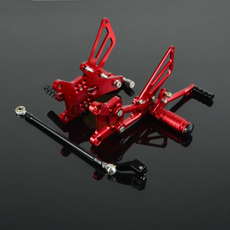 Регулируемая заготовка для мотоцикла с ЧПУ подножки педали HONDA CBR600 F4I 2001 2006 01 02 03 04