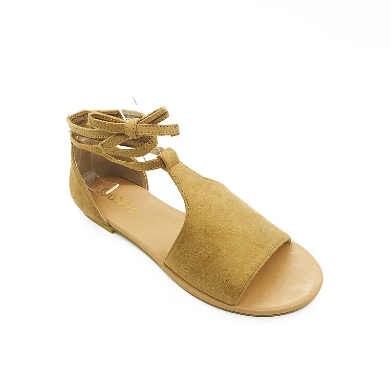 

Новейшие модные римские сандалии большого размера женские повседневные сандалии на плоской подошве с ремешками женские сандалии