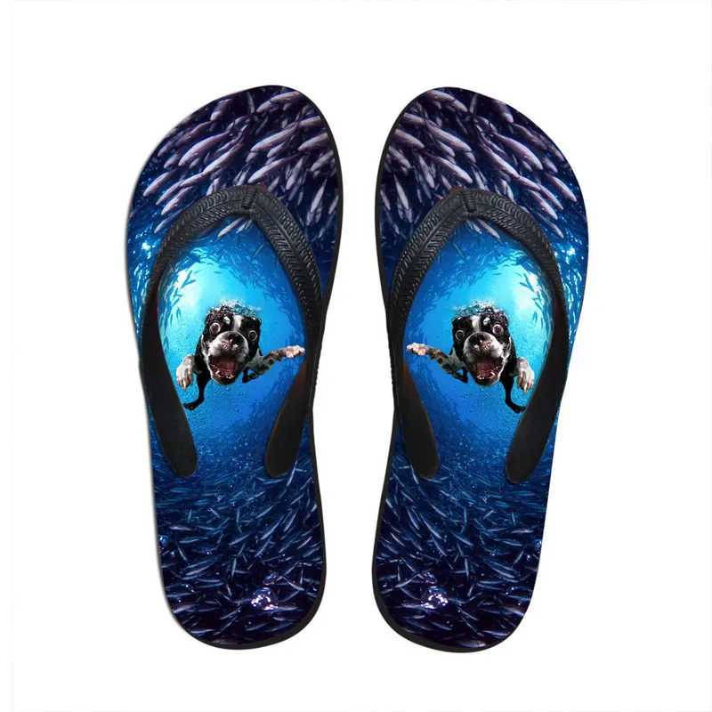 Сандалии мужские резиновые повседневная обувь пляжные шлепанцы крутой дельфин